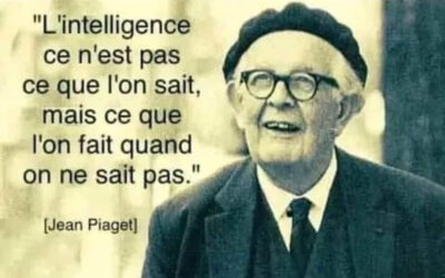 L’intelligence par Jean Piaget