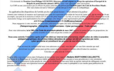 Le général de division veut vous arnaquer … cordialement