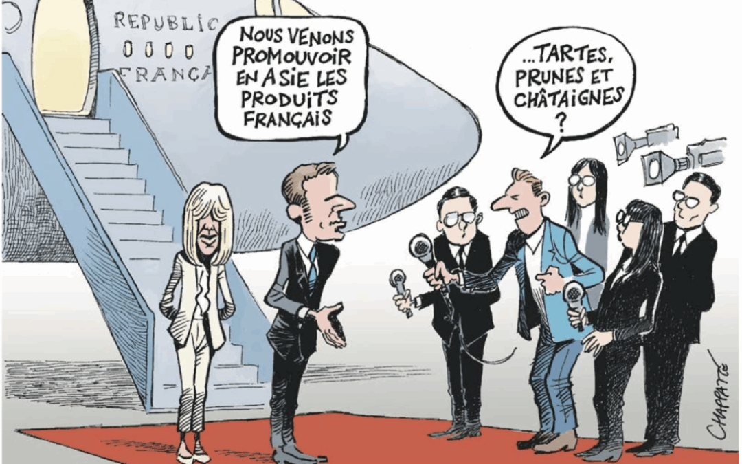 Le président Macron, 2025