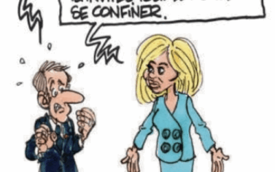 Le président Macron, 2025