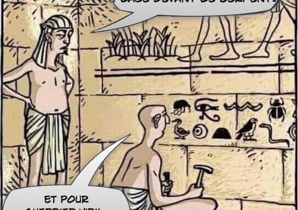 L’humour à plusieurs bandes …