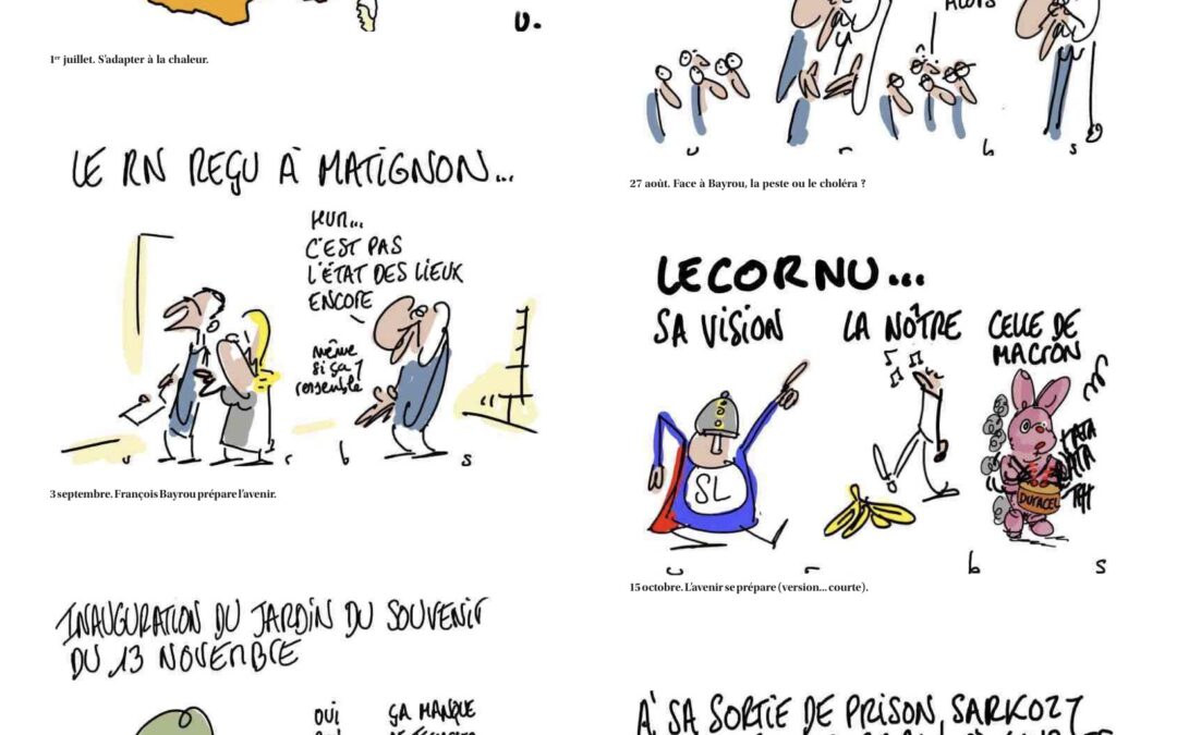 2025 sous le crayon du dessinateur Urbs