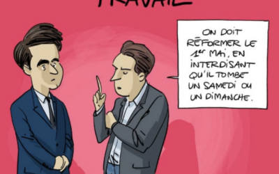 Des barbelés pour le 1er mai …