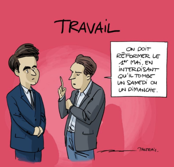 Des barbelés pour le 1er mai …