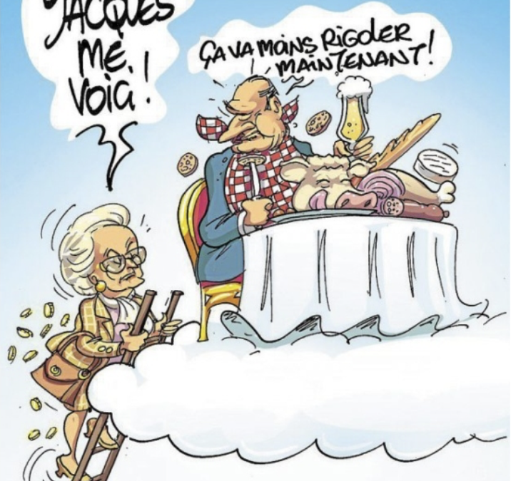 Bernadette Chirac rejoint Jacques