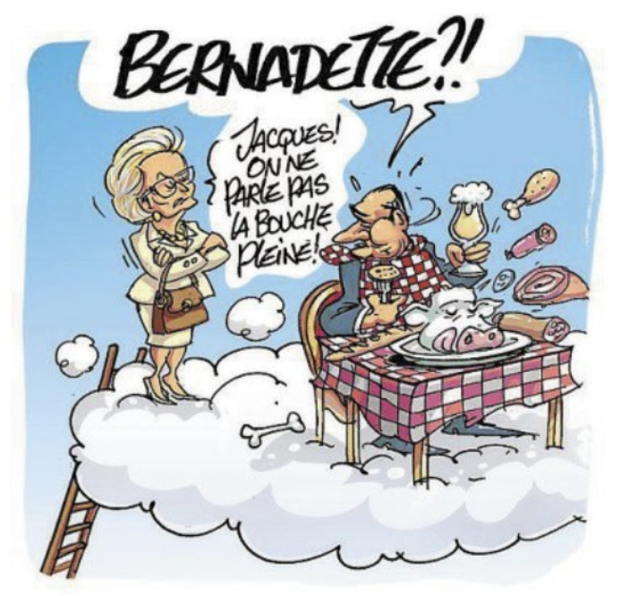 Bernadette Chirac rejoint Jacques
