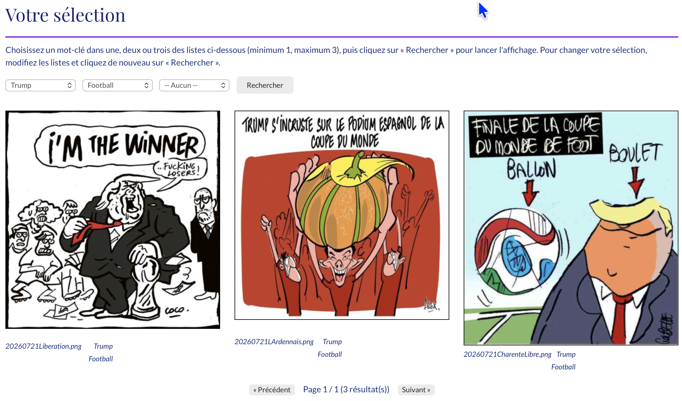 SelectionTrumpFootball