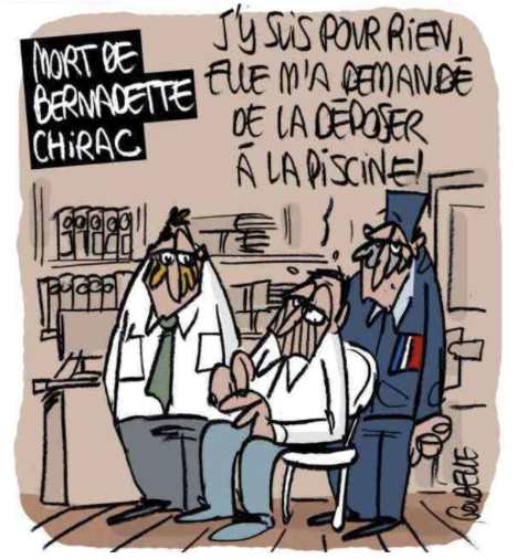 Bernadette Chirac rejoint Jacques