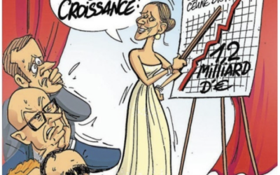 Céline Dion, très grande inspiratrice des caricaturistes
